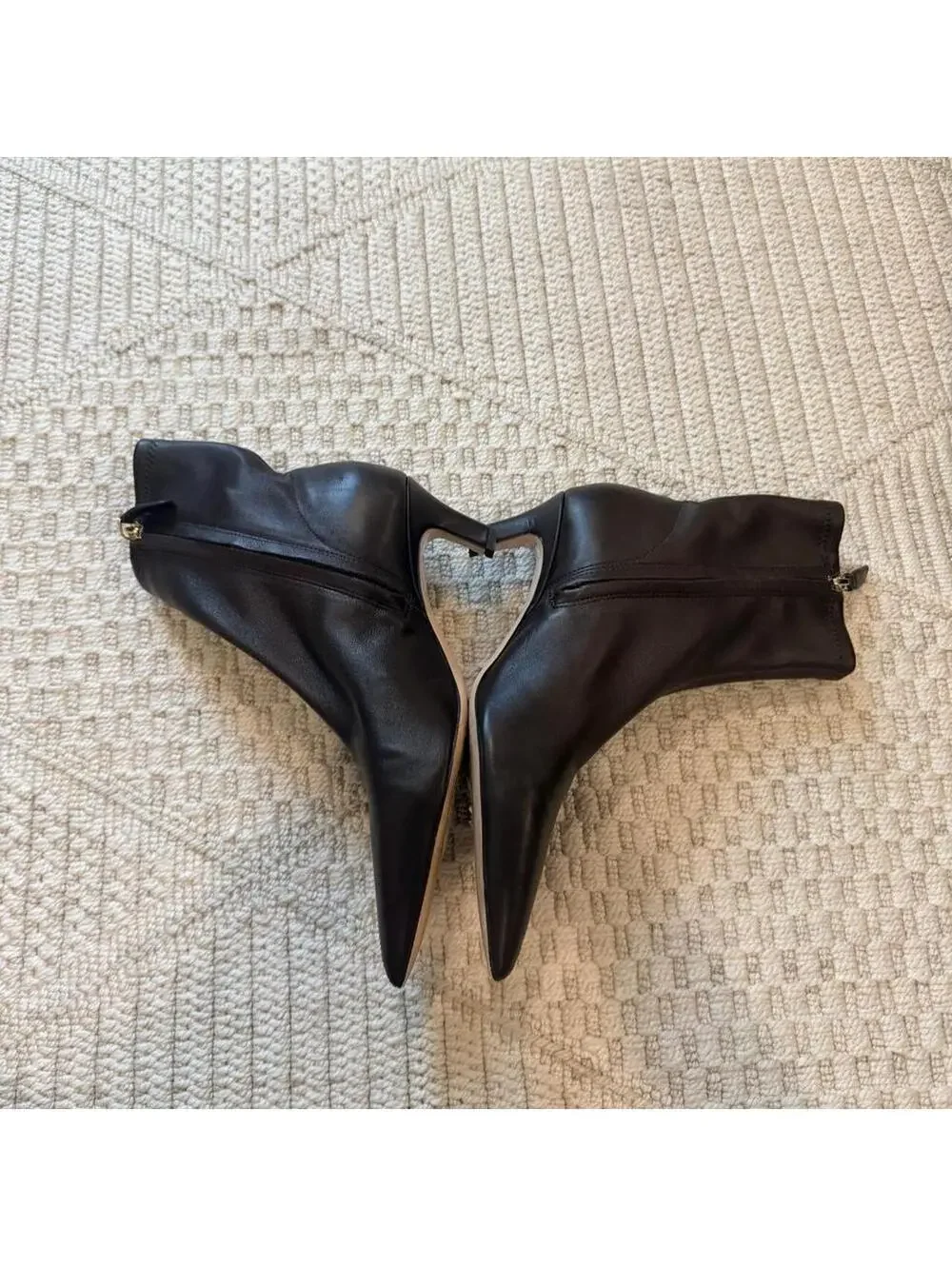 Favorite Daughter Sasha Bootie in Coffee Brown Stretch Leather